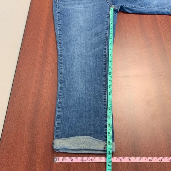 DKNY Rolled Cuff Jeans - Picture 3 of 8